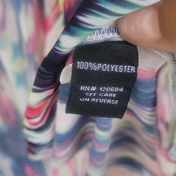 Long colorful Torrid pool cover up 100% polyester - Picture 4 of 7